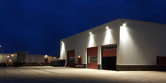 120W LED Wall Pack Light by GGJIA: Efficient Outdoor Commercial LED Lights