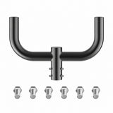 G GJIA 180° Double Bullhorn Bracket for Parking Lot Lights | 2-3/8-Inch Tenon Mount