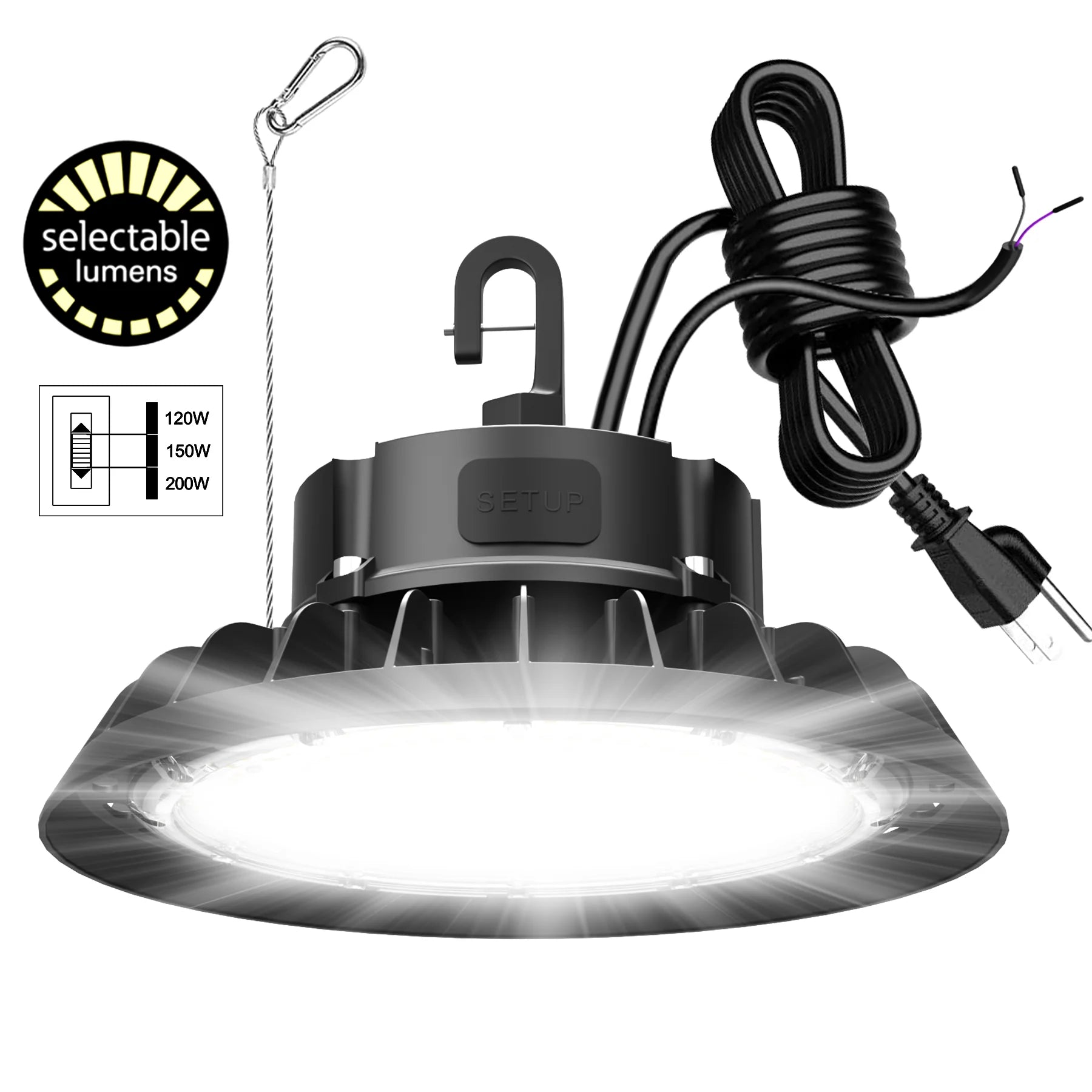 G GJIA 200W LED High Bay Lights Adjustable Series 0-10V Dimmable G GJIA