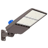 G GJIA 400W 56,000LM LED Parking Lot Lights with Arm Mount, Dusk-to-Dawn
