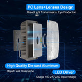 G GJIA 120W LED Canopy Gas Station Parking Garage Light 18,000LM - G GJIA®