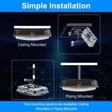 G GJIA 120W LED Canopy Gas Station Parking Garage Light 18,000LM - G GJIA®