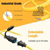 G GJIA® Waterproof Construction String Lights - G GJIA®