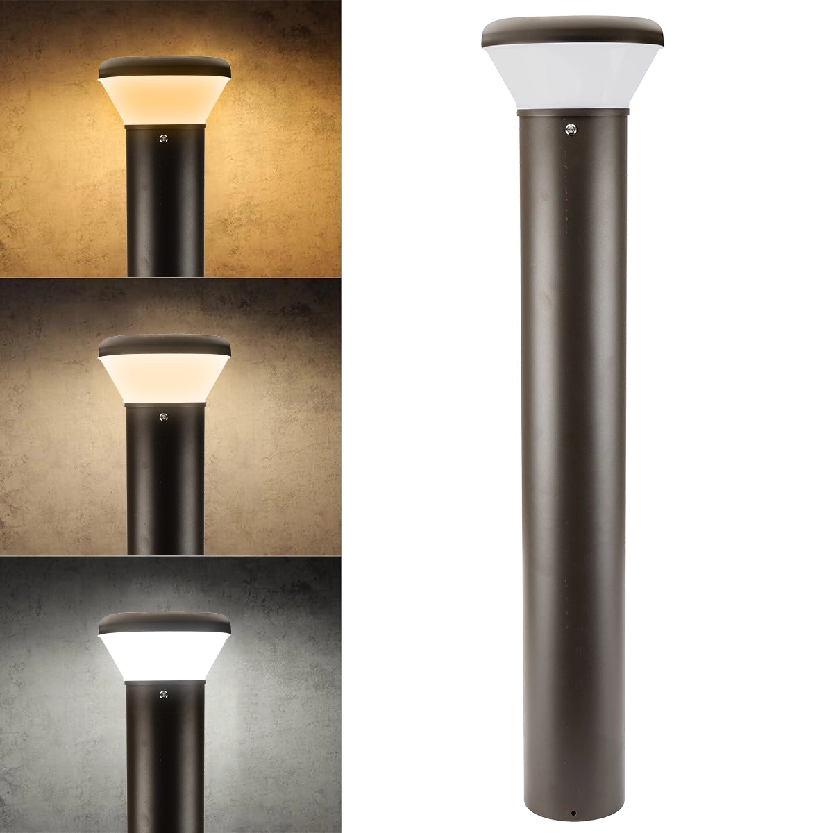 G GJIA LED Bollard Landscape Lights & Pathway Lighting 26W 3250LM - G GJIA® G GJIA®