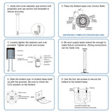 G GJIA LED Bollard Landscape Lights & Pathway Lighting 26W 3250LM - G GJIA®