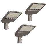 G GJIA 200W, 28,000LM LED Parking Lot Lights with Slip Fitters, Dusk-to-Dawn