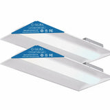 G GJIA 2FTx4FT LED Troffer Light, 5CCT Switch LED Drop in Ceiling Light