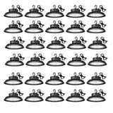 LED High Bay Lights 200W 30,000LM Adjustable Series 0-10V Dimmable, 5' Cable with US Plug