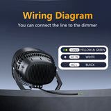 G GJIA Led Outdoor Round Stadium Light 850W Flood Lighting 127,500LM 2777-480V