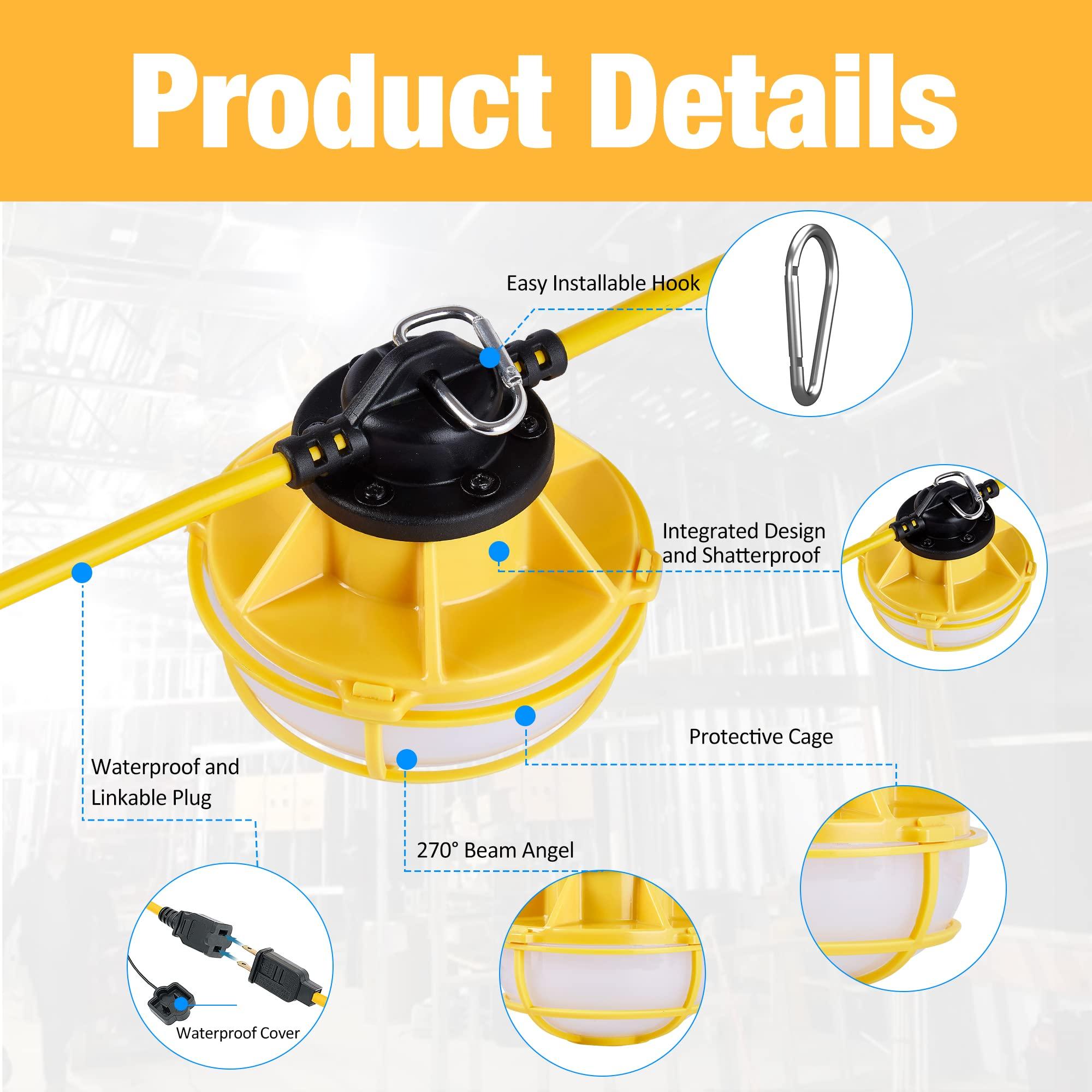 G GJIA® LED Construction String Lights - G GJIA®