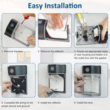 G GJIA® LED Wall Pack - Dusk to Dawn Sensor - G GJIA®