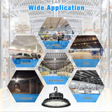 G GJIA® 100W AC100~277V Adjustable LED High Bay Lights (2 Pack) - G GJIA®