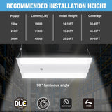 G GJIA® 210W LED Linear High Bay Shop Light 4 Pack - G GJIA®