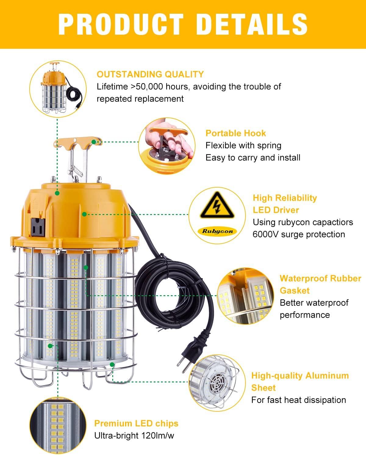 G GJIA® LED Temporary Work Lights - G GJIA®