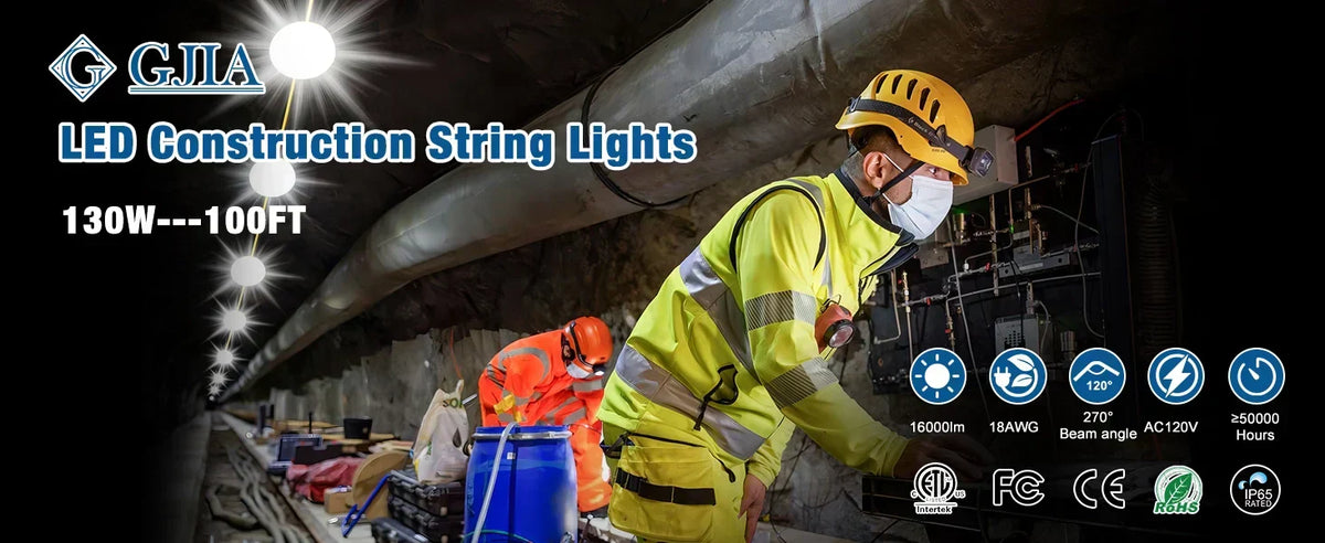 Why the Best Construction String Light Matters for Job Sites