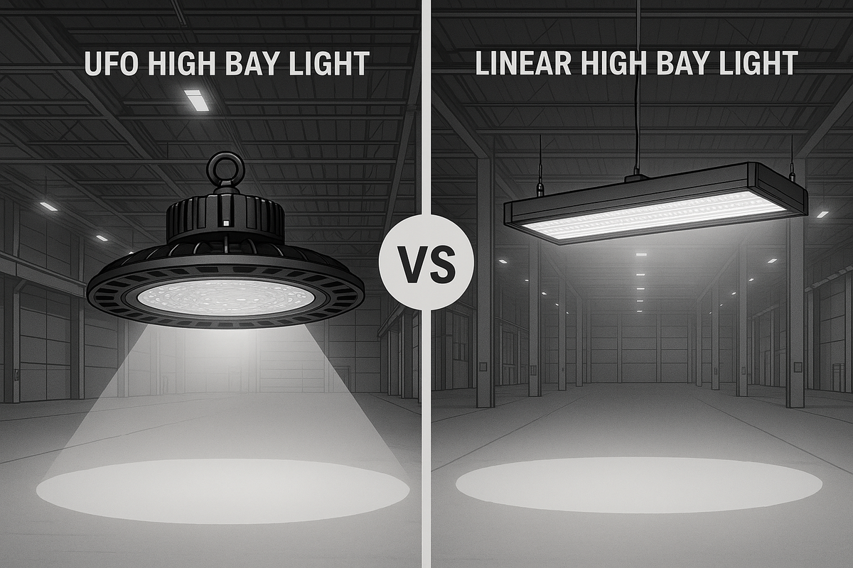 UFO Vs Linear High Bay Lights