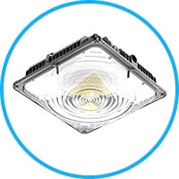 LED Canopy Lights | Gas station Lights | Parking Garage Lights