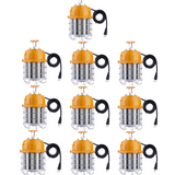100W High Bay Temporary Job Site Hanging LED Linkable Work Light 360° Light 5000K Daylight AC100-277V