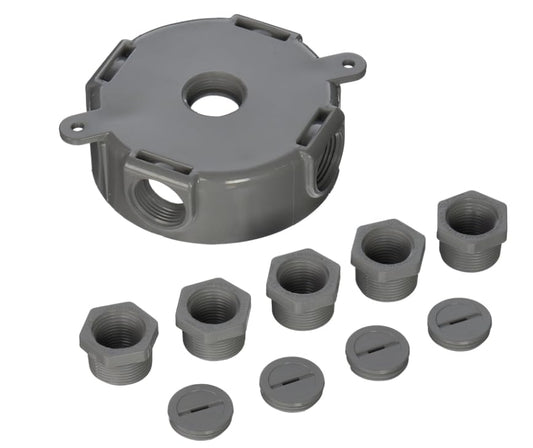 Weatherproof Round Electrical Outlet Box 867