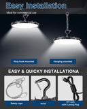 UFO LED High Bay Light 100W 11,000LM, ECO Series 0-10V Dimmable
