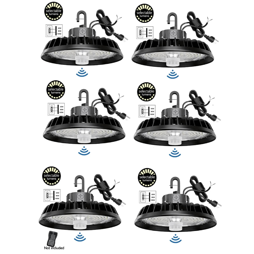 G GJIA 100-400W LED High Bay Lights Adjustable Series 0-10V Dimmable
