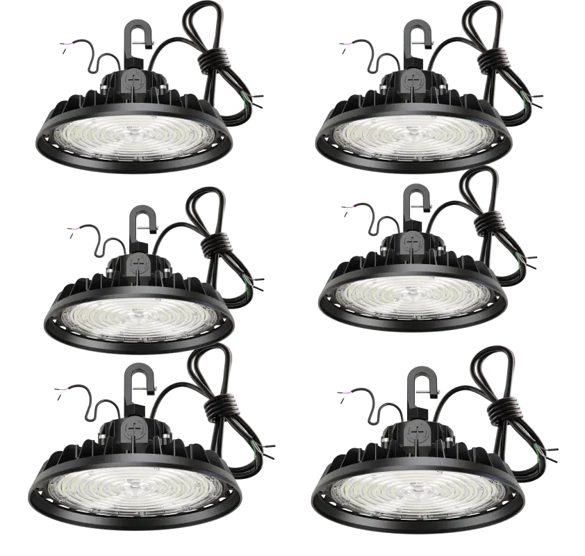 G GJIA 100W LED High Bay Lights 15,000LM Adjustable Series 0-10V Dimmable - G GJIA®