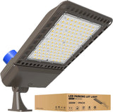 G GJIA 300W 42,000LM LED Parking Lot Lights with Arm Mount, Dusk-to-Dawn - G GJIA®