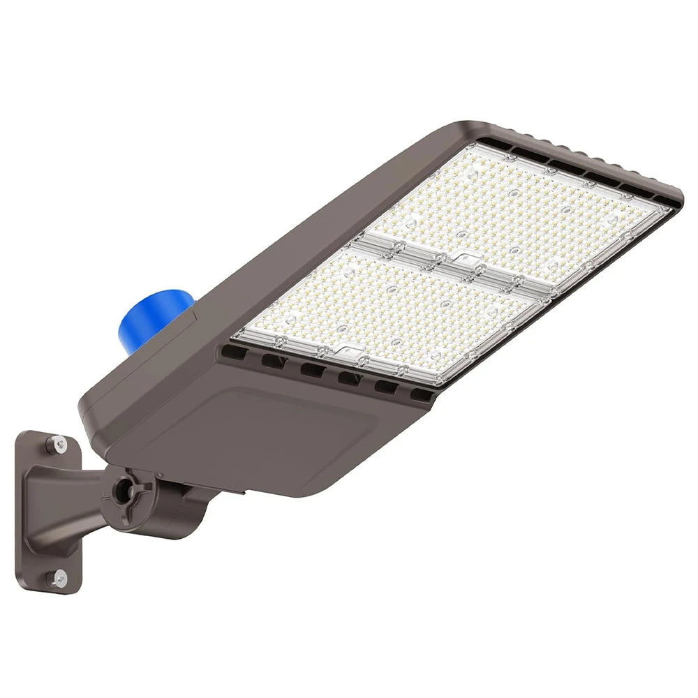 G GJIA 400W 56,000LM LED Parking Lot Lights with Arm Mount, Dusk-to-Dawn