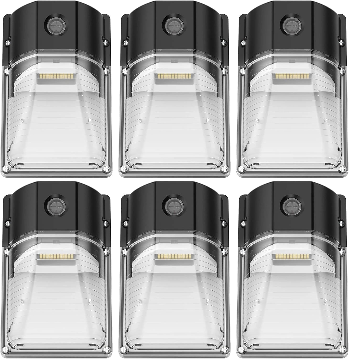 G GJIA 30W LED Mini Wall Pack Light, Dusk to Dawn Sensor, 3600LM G GJIA