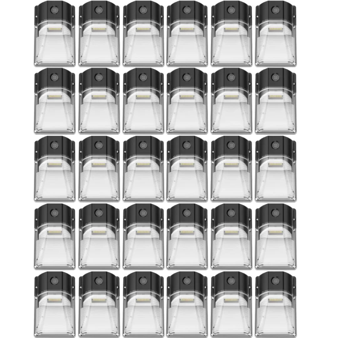 G GJIA 30W LED Mini Wall Pack Light, Dusk to Dawn Sensor, 3600LM G GJIA