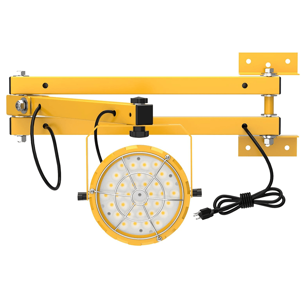 G GJIA 60W 6,600LM LED Loading Dock Lighting Round Series, Double Bracket - G GJIA® G GJIA®