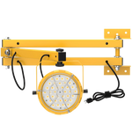 G GJIA 60W 6,600LM LED Loading Dock Lighting Round Series, Double Bracket