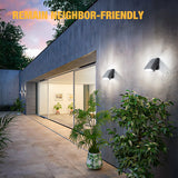 G GJIA Adjustable Full Cutoff Outdoor Wall Light 5000K - G GJIA®
