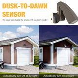 G GJIA Adjustable Full Cutoff Outdoor Wall Light 5000K - G GJIA®