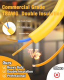 G GJIA® LED Construction String Light 100FT, 130W 16000Lumen - G GJIA®