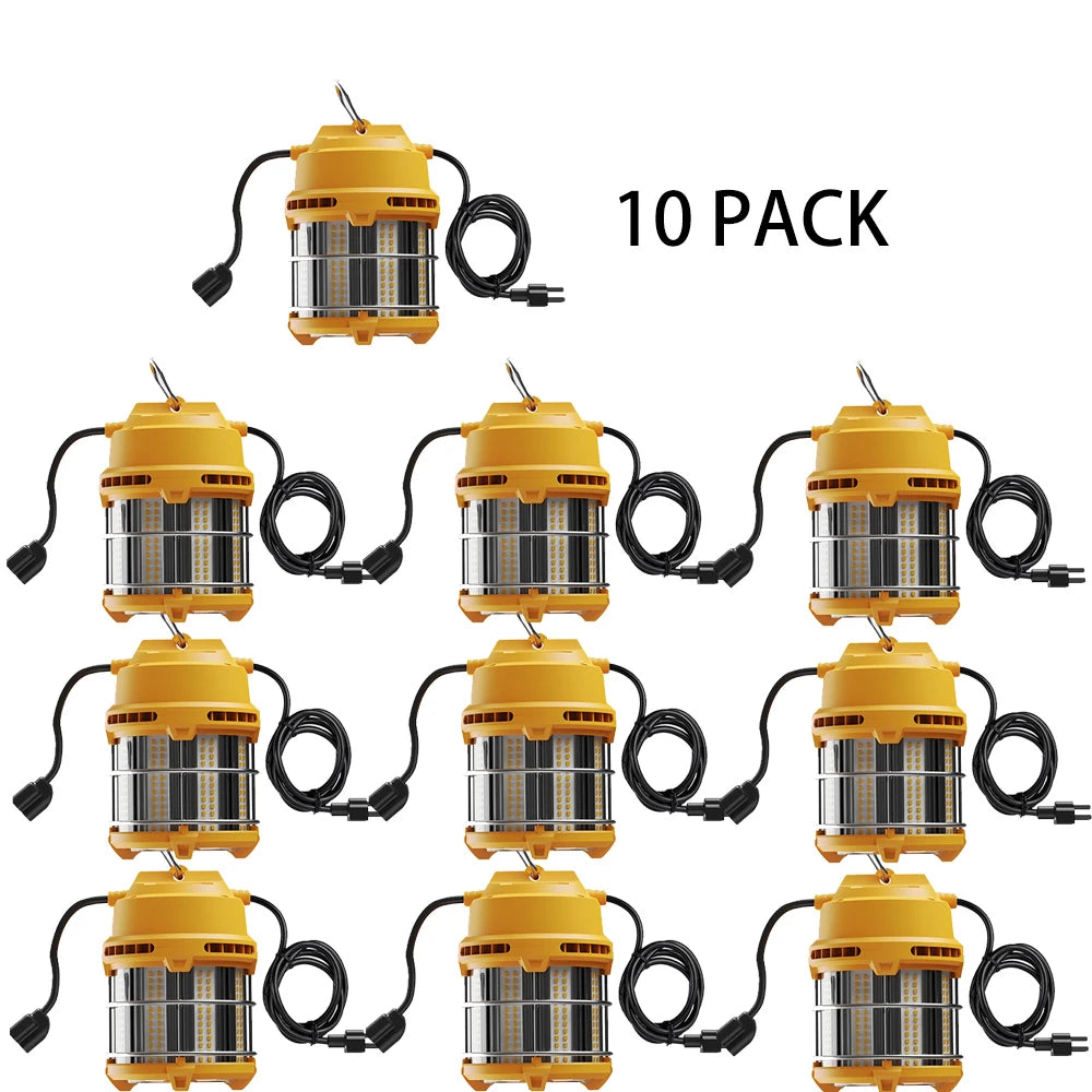 G GJIA LED Construction Temporary Job Site Hanging Work Light G GJIA