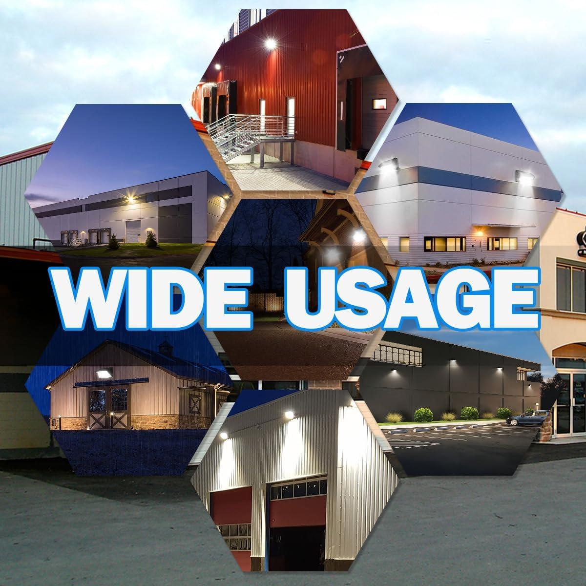 G GJIA® 120W LED Wall Pack Light Dusk-to-Dawn automatic switch - G GJIA® G GJIA®