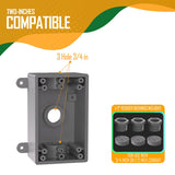 G GJIA Weatherproof Square Electrical Outlet Box - G GJIA®