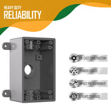 G GJIA Weatherproof Square Electrical Outlet Box - G GJIA®