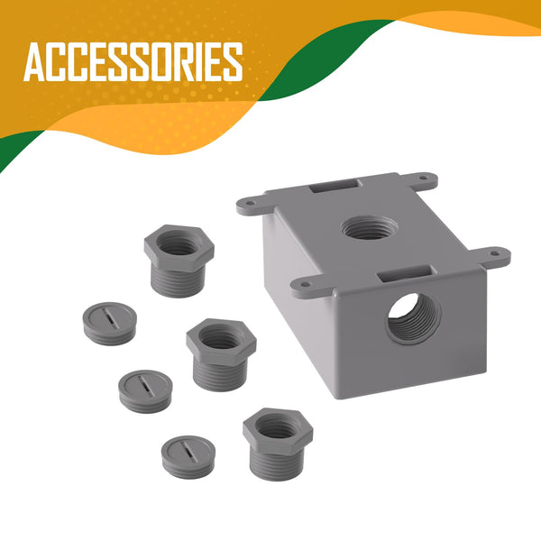 G GJIA Weatherproof Square Electrical Outlet Box - G GJIA®