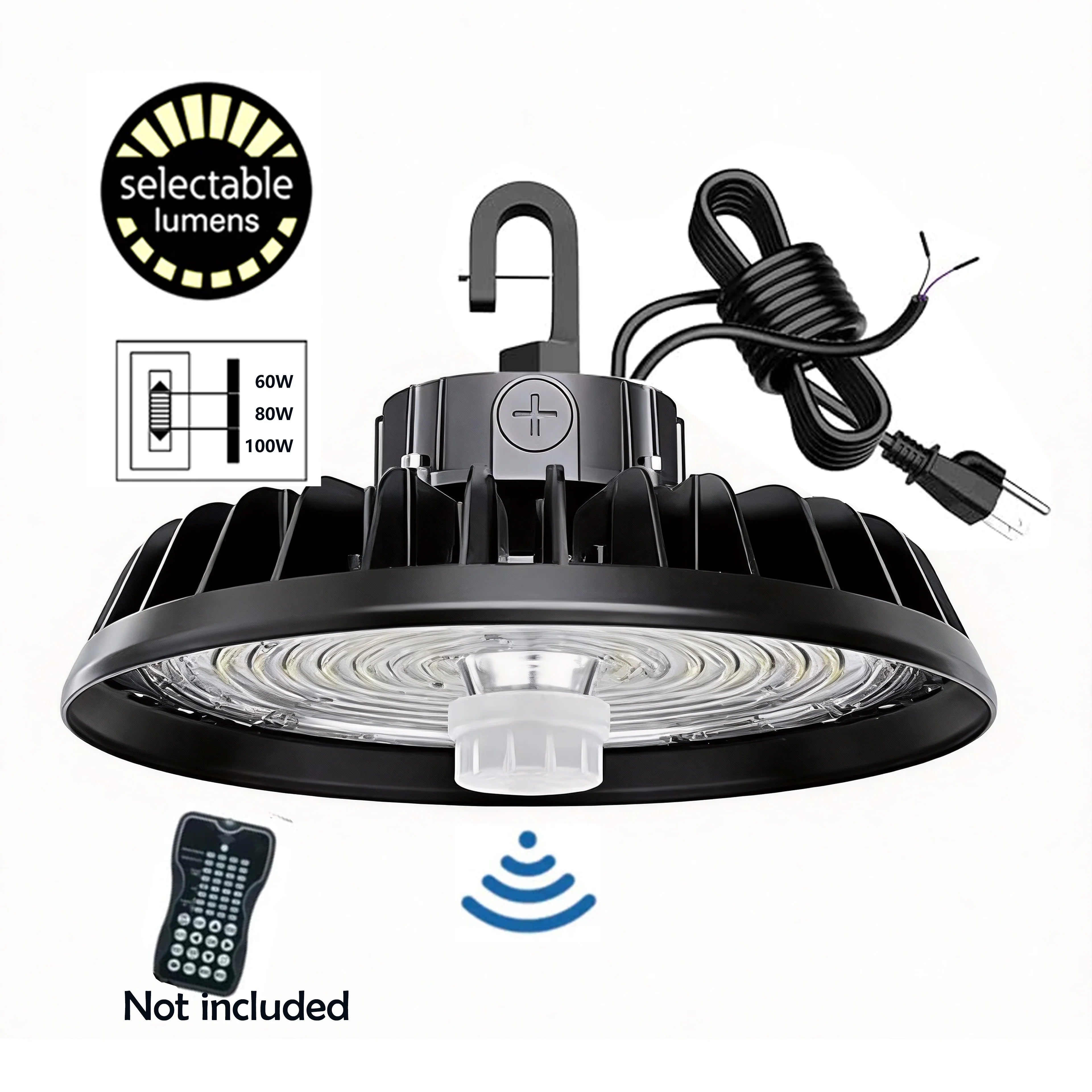 G GJIA 100-400W LED High Bay Lights Adjustable Series 0-10V Dimmable