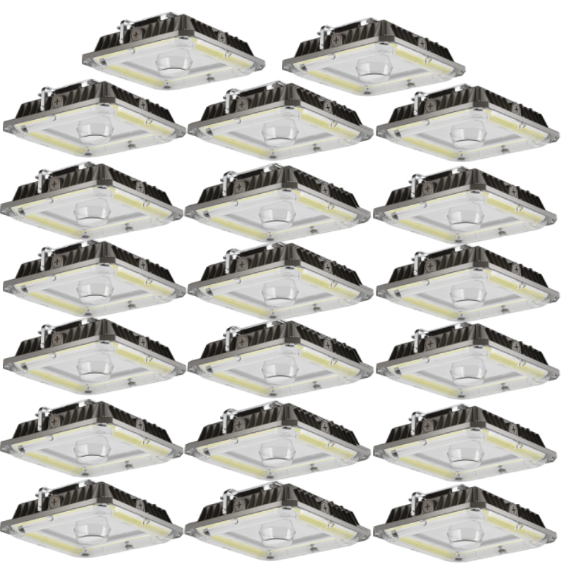 G GJIA 100W LED Canopy Gas Station Parking Garage Light 18,000LM