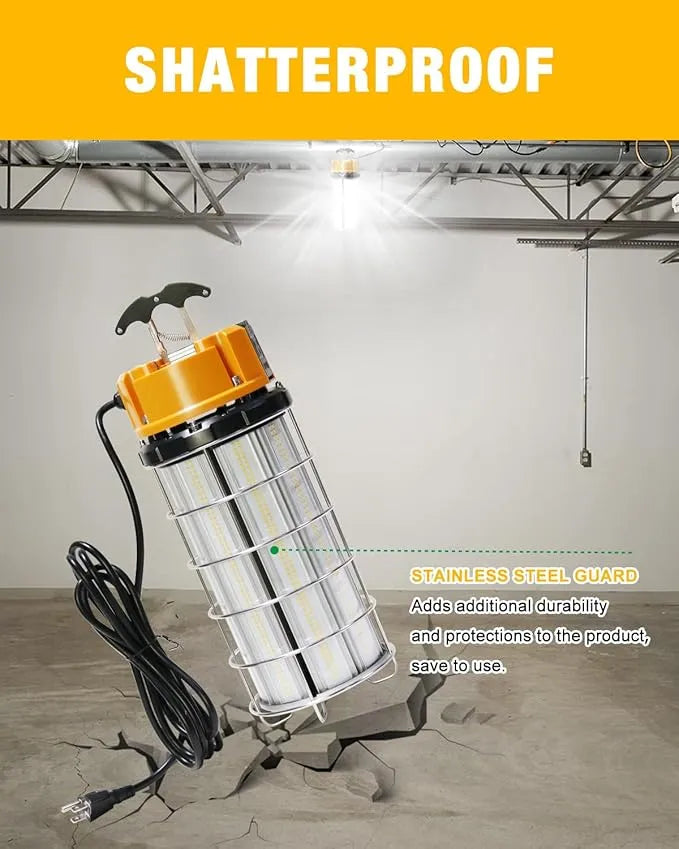 G GJIA 250W LED Construction Temporary Job Site Hanging Work Light - G GJIA®