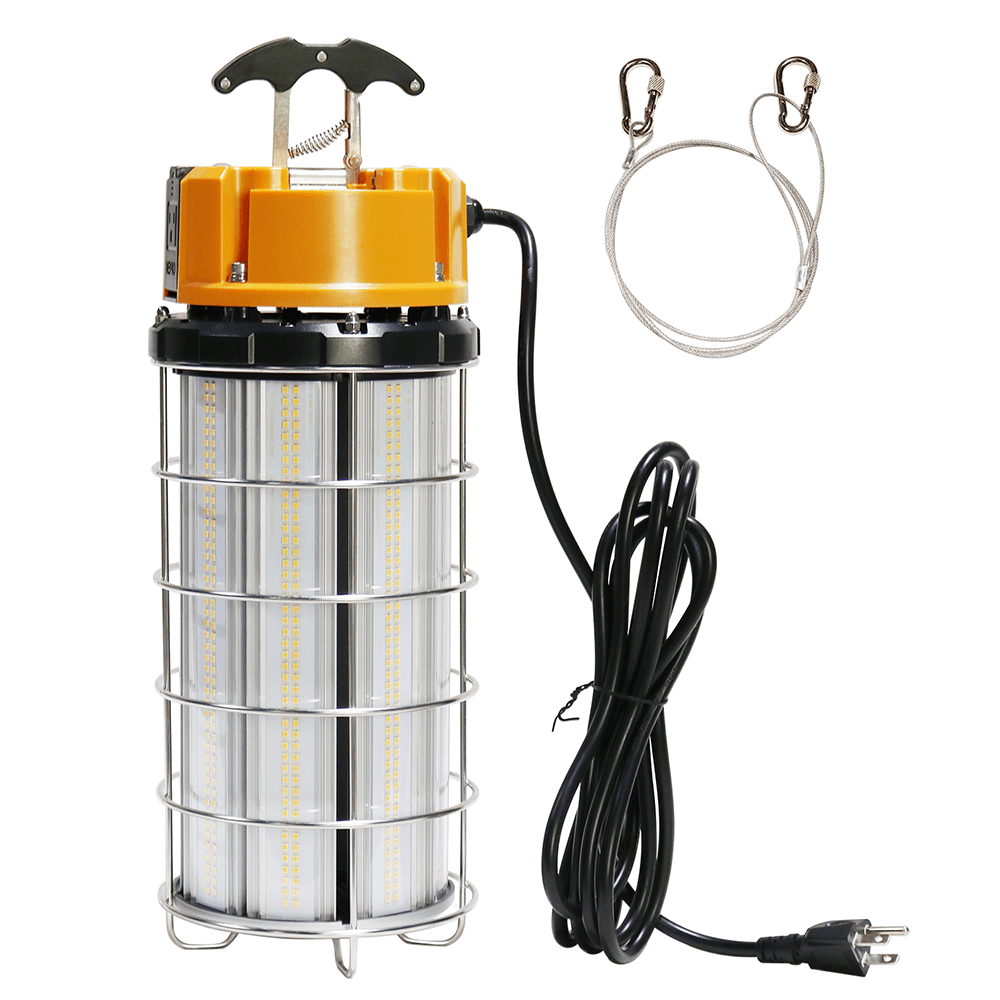 G GJIA 250W LED Construction Temporary Job Site Hanging Work Light - G GJIA®