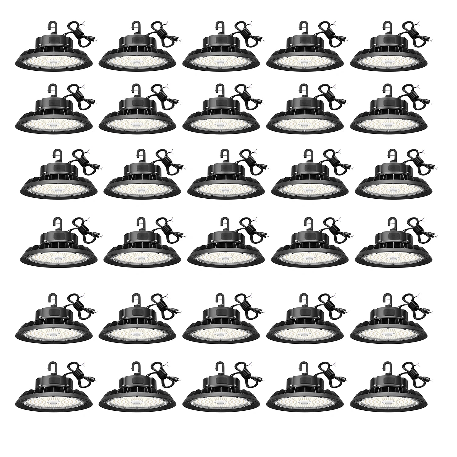 G GJIA 240W LED High Bay Lights 36,000LM Adjustable Series 0-10V Dimmable