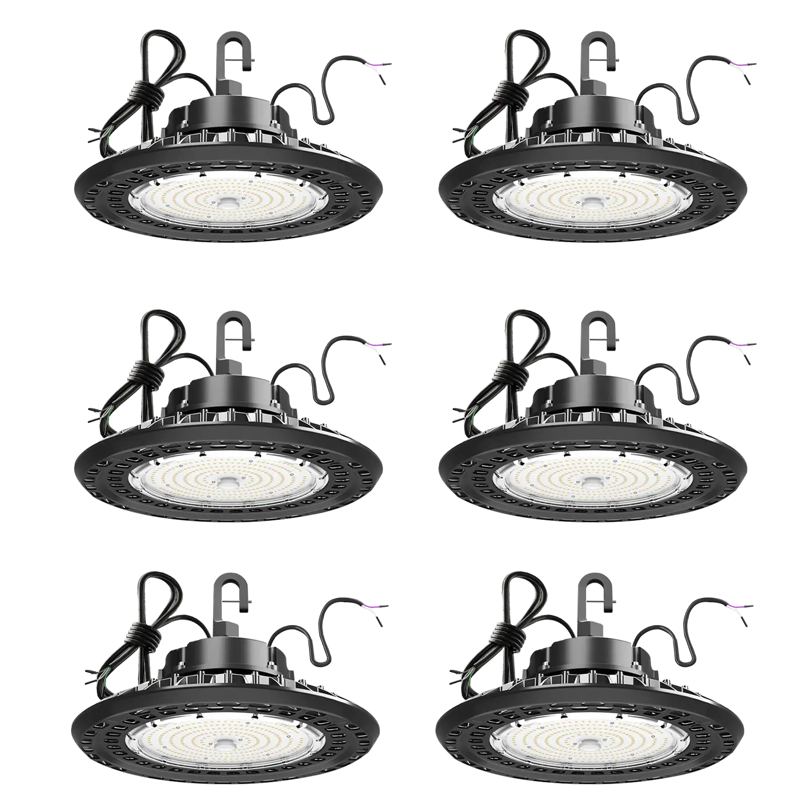G GJIA High Bay LED Lights HB Series 0-10V Dimmable No Plug Hard Wired - G GJIA®