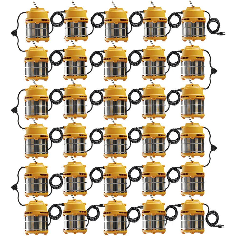 G GJIA LED Construction Temporary Job Site Hanging Work Light