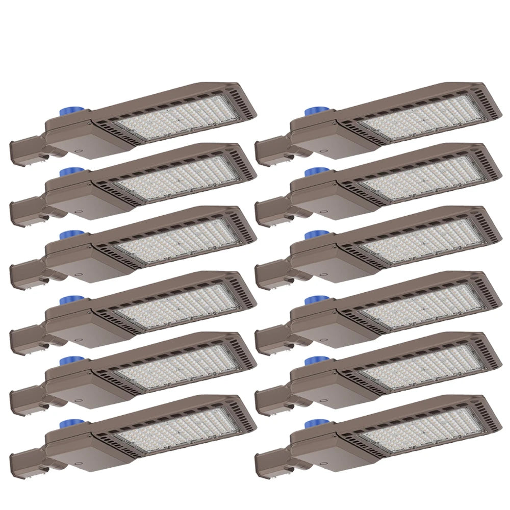 G GJIA LED Parking Lot Lights with Slip Fitters, Dusk-to-Dawn
