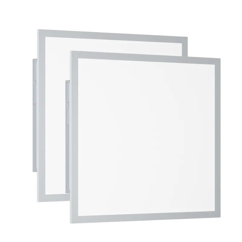 G GJIA Led Ceiling Panel Light 40W 2FTx2FT 2Pack, 5200lumens, Selectable Wattage & CCT, AC 120-277V - G GJIA®