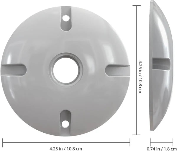 G GJIA Round Electrical Outlet Box Cover - G GJIA®